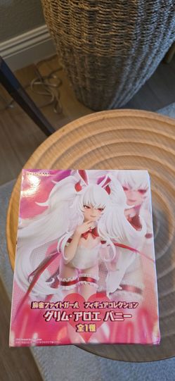 Mahjong Fight Girl Collection Grimm Aloe Bunny Anime Figurine