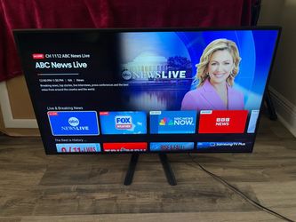 Samsung 43” Smart TV 4K UHD With New Remote Control $130 Firm on Price