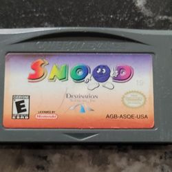 Snood Gameboy Advance GBA