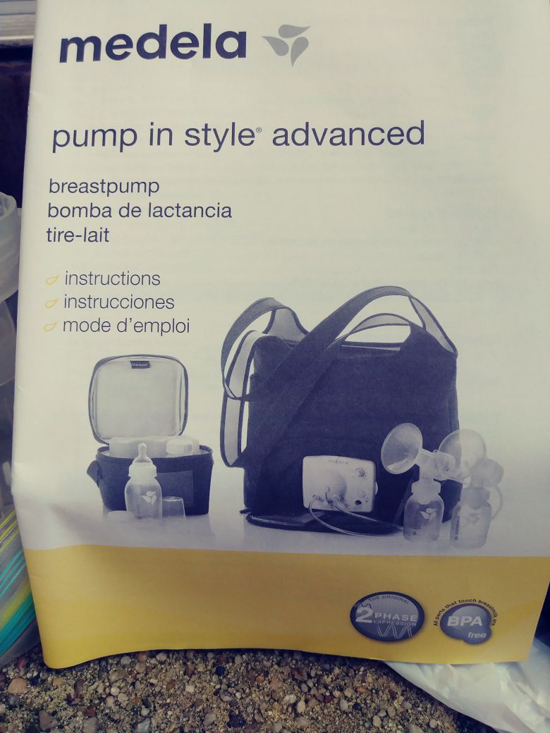 medela on the go pump in style