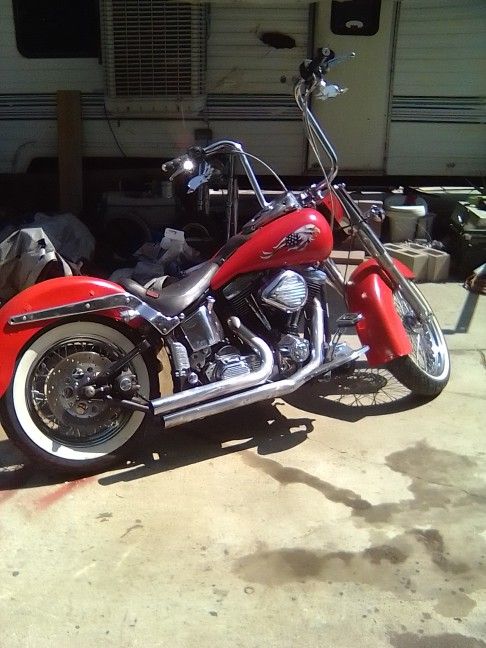 1991 Harley Davidson Soft Tale Runs Very Good 2500$
