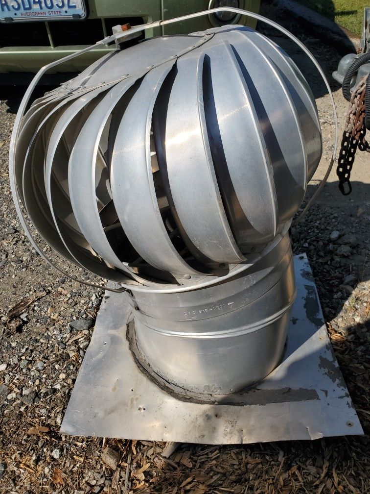 Turbine Ventilator 14" 4:12 Adjustable