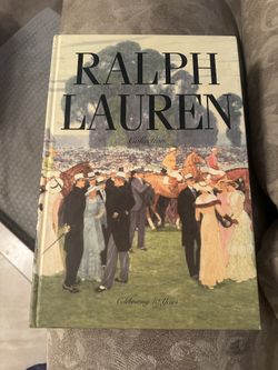 Vintage Ralph Lauren Hard Cover Book