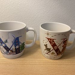 Disney M & X mug set