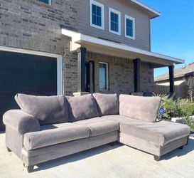 Large Gray Sectional
