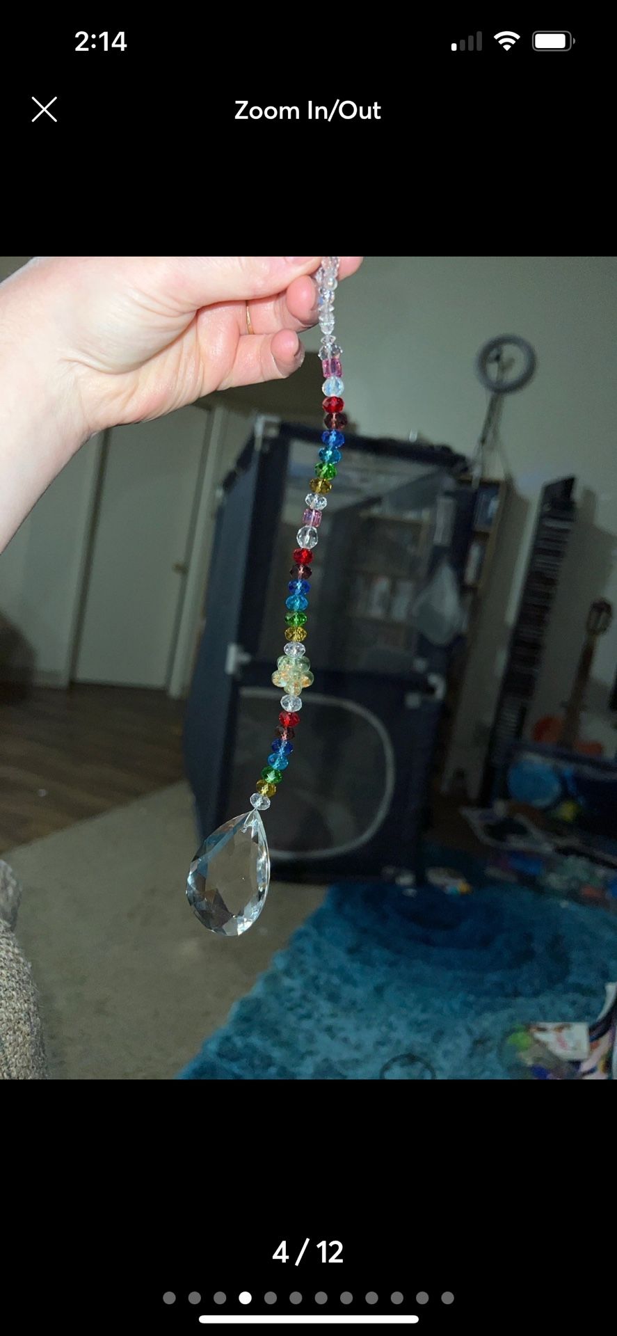 crystal sun catcher