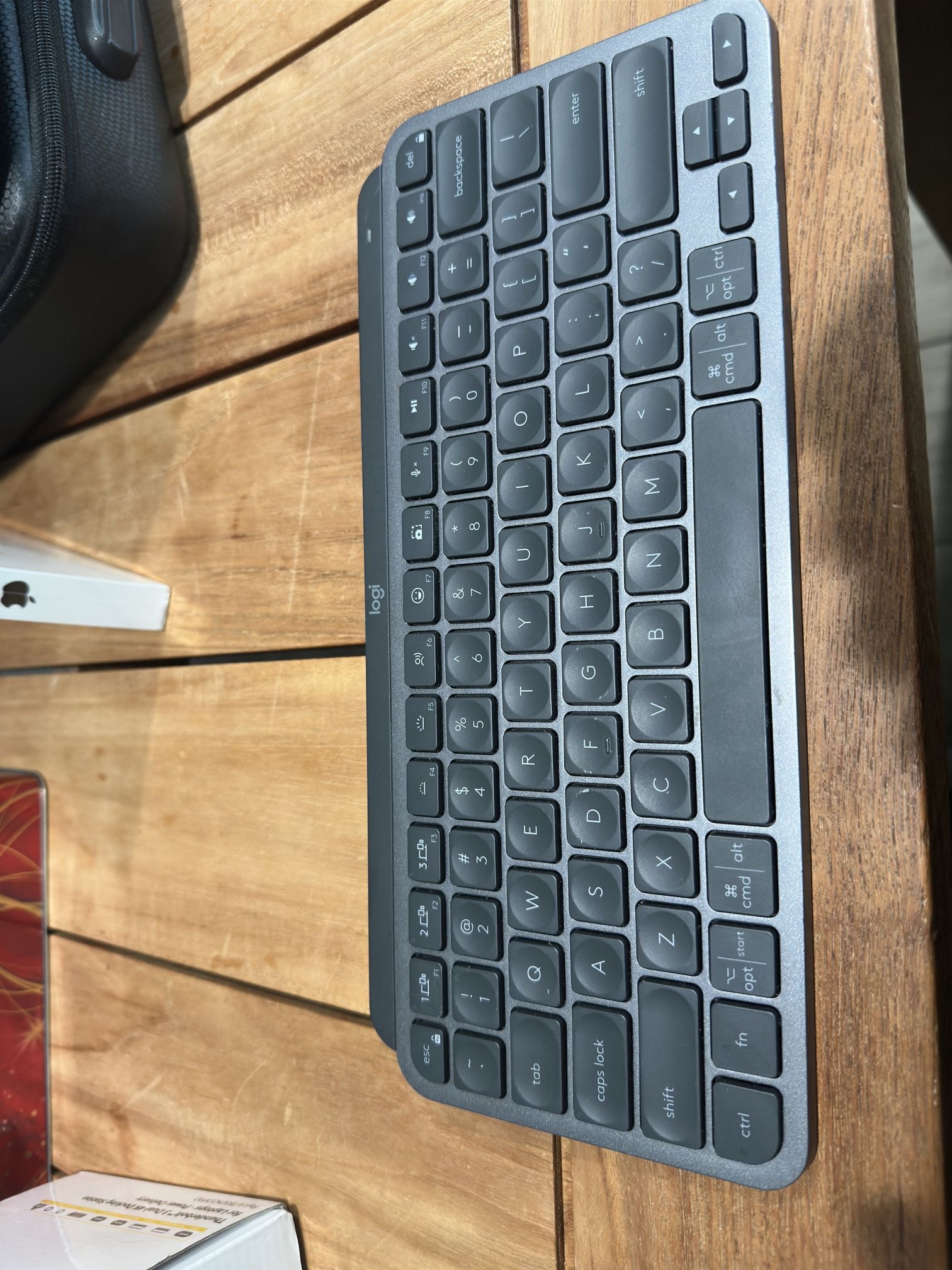 Logitech MX Keys Mini Minimalist Wireless Illuminated Keyboard, Compact, Bluetooth, Backlit, USB-C, Compatible with Apple macOS, iOS, Windows, Linux,