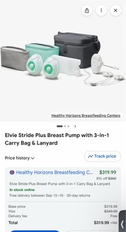 Elvie Stride Plus BreastPump