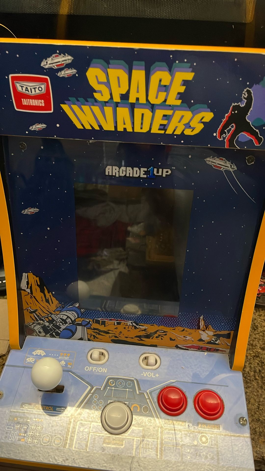 Counter Arcade Space Invaders Arcade 1up