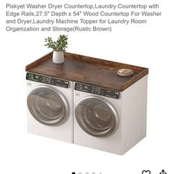 Washer Dryer Countertop , New 