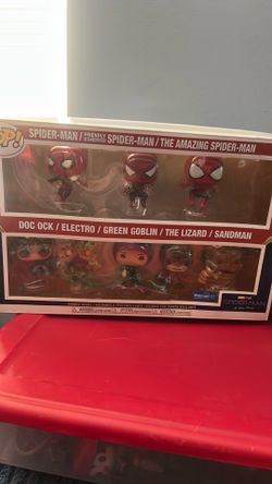 Spiderman nwh funko 8 pack