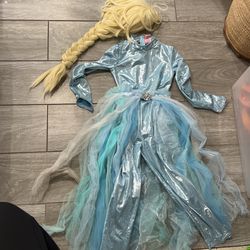 Elsa Costume And Wig