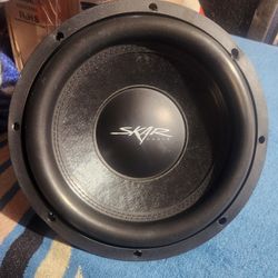 Skar Vd12" Shallow Subwoofer 500 Rms Dual 2 Ohm You Can Test Before You Buy 