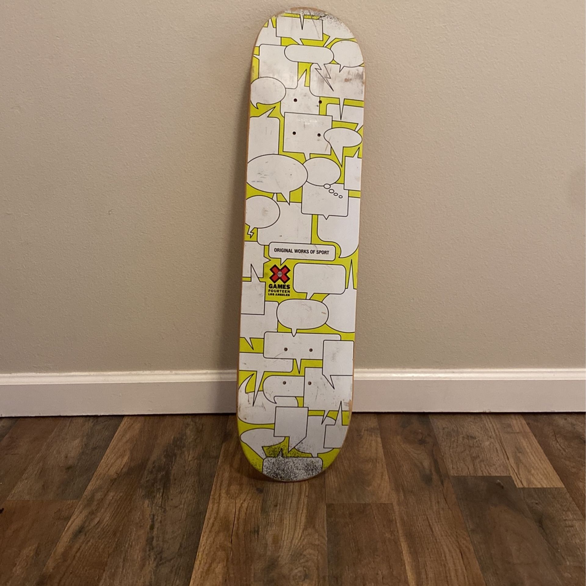 Vintage X Games2014 Los Angeles (2008) Skateboard Deck