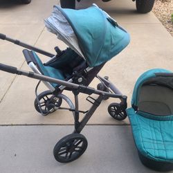 Uppababy Stroller And Bassinet 