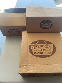 Peterboro Baskets Brand New in Box
