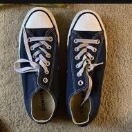 Blue Converse Shoes 