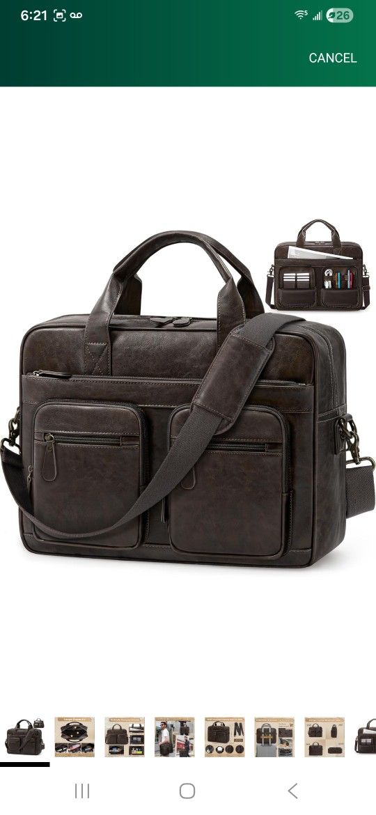 Rainsome Vintage Messenger Bag For Men $25