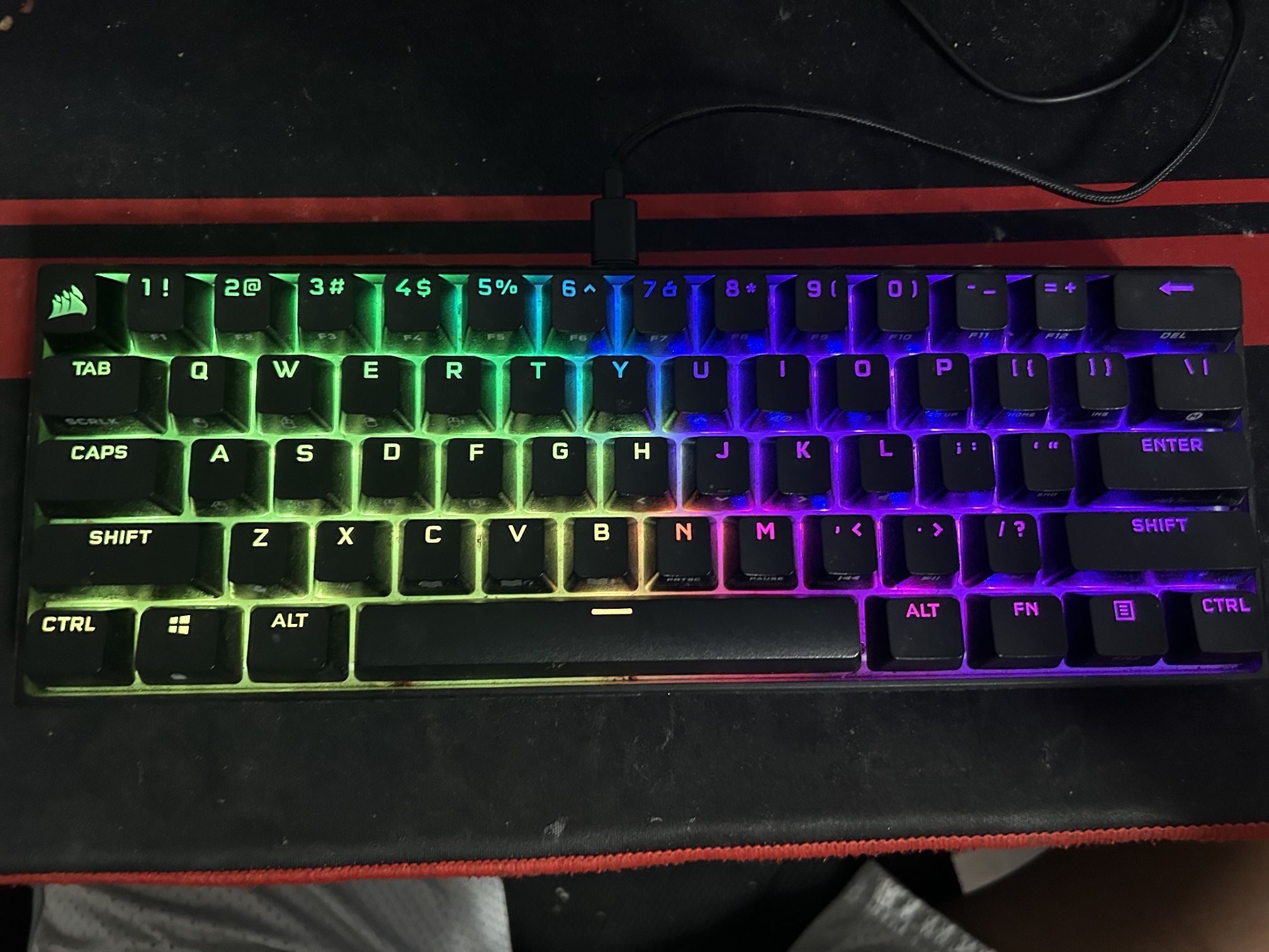 Corsair 60% wired keyboard