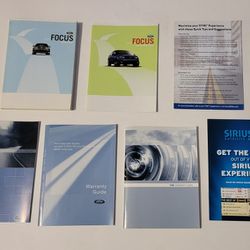 Owner's Manual Set For 2010 Ford Focus 