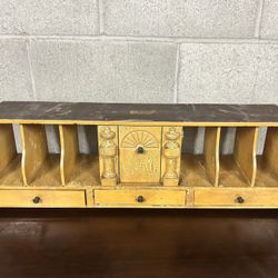 Antique Secretary Desk insert 