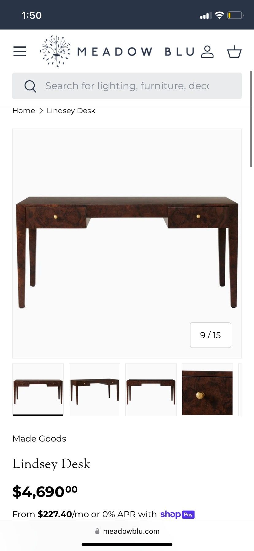 Made Goods - Lindsey Desk
