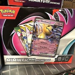 Pokemon Trading Card Games Mimikyu EX Showcase Box
