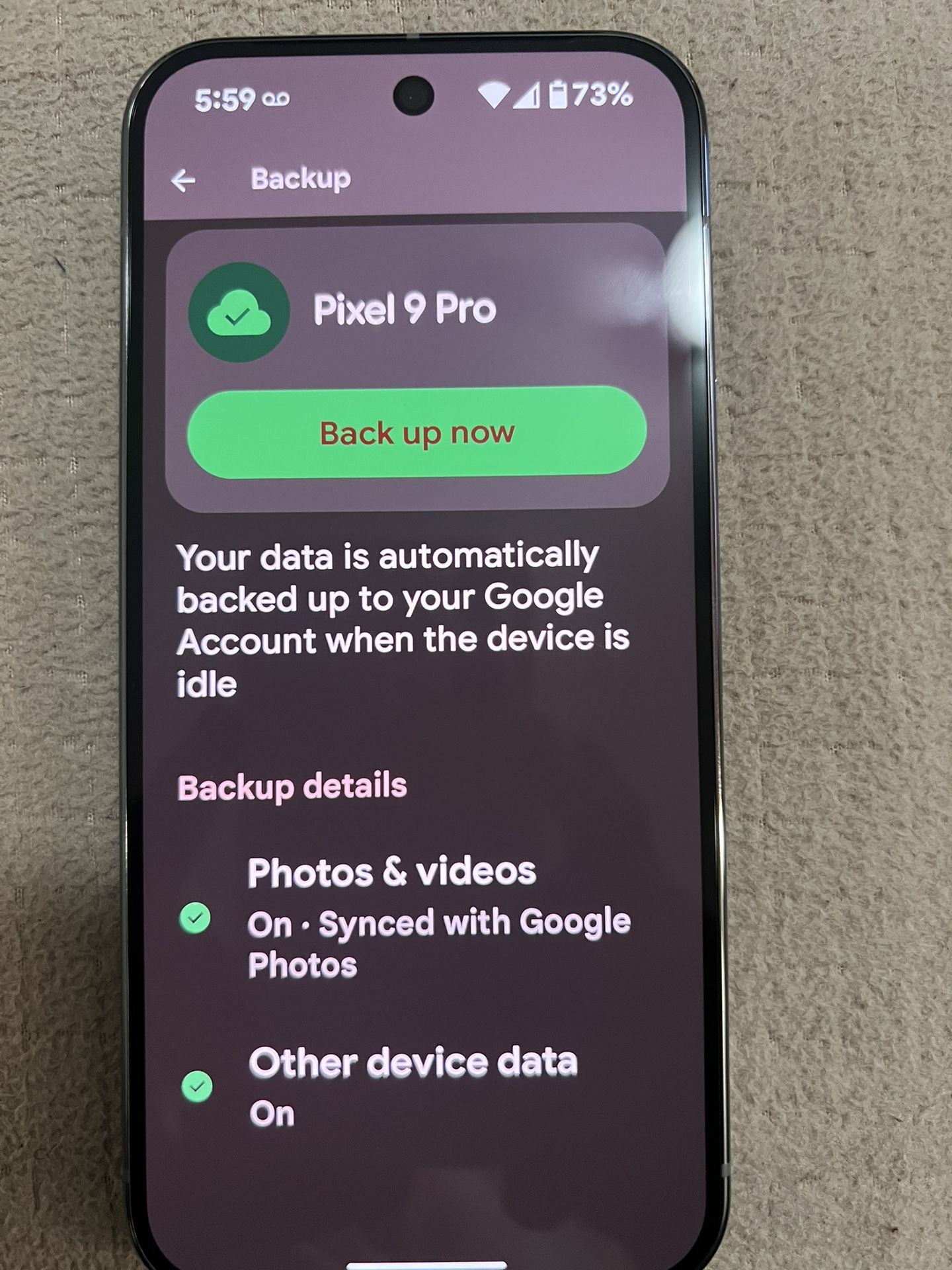 Google Pixel Pro Phone