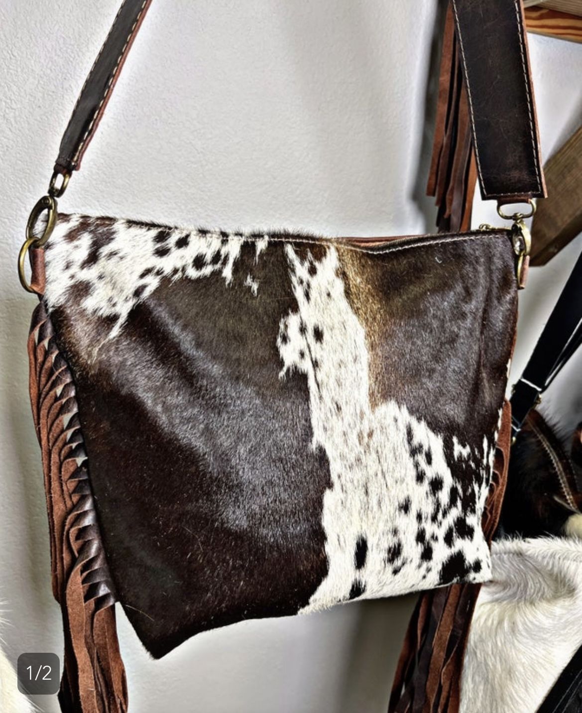 Cowhide Shoulder Bag