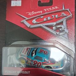 DISNEY PIXAR CARS 3 BLACK RIMS PONCHY WIPEOUT BUMPER SAVE 2017 SAVE 6% GMC