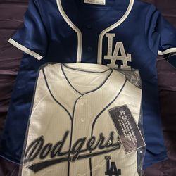 Playeras Jersey De Los Dodgers Para Niños (as) 