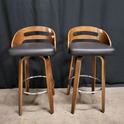 Swivel Counter Stool Set of 2