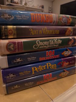 VHS tapes Disney