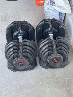 Dumbbells Bow flex 90llbs -pair