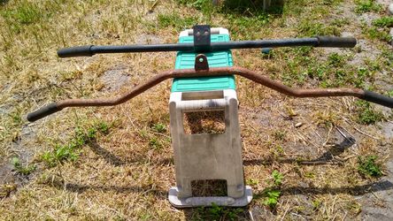 Cable Weight Pull Curl Bar