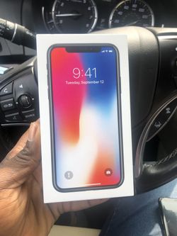 iPhone X 256g UNLOCKED.