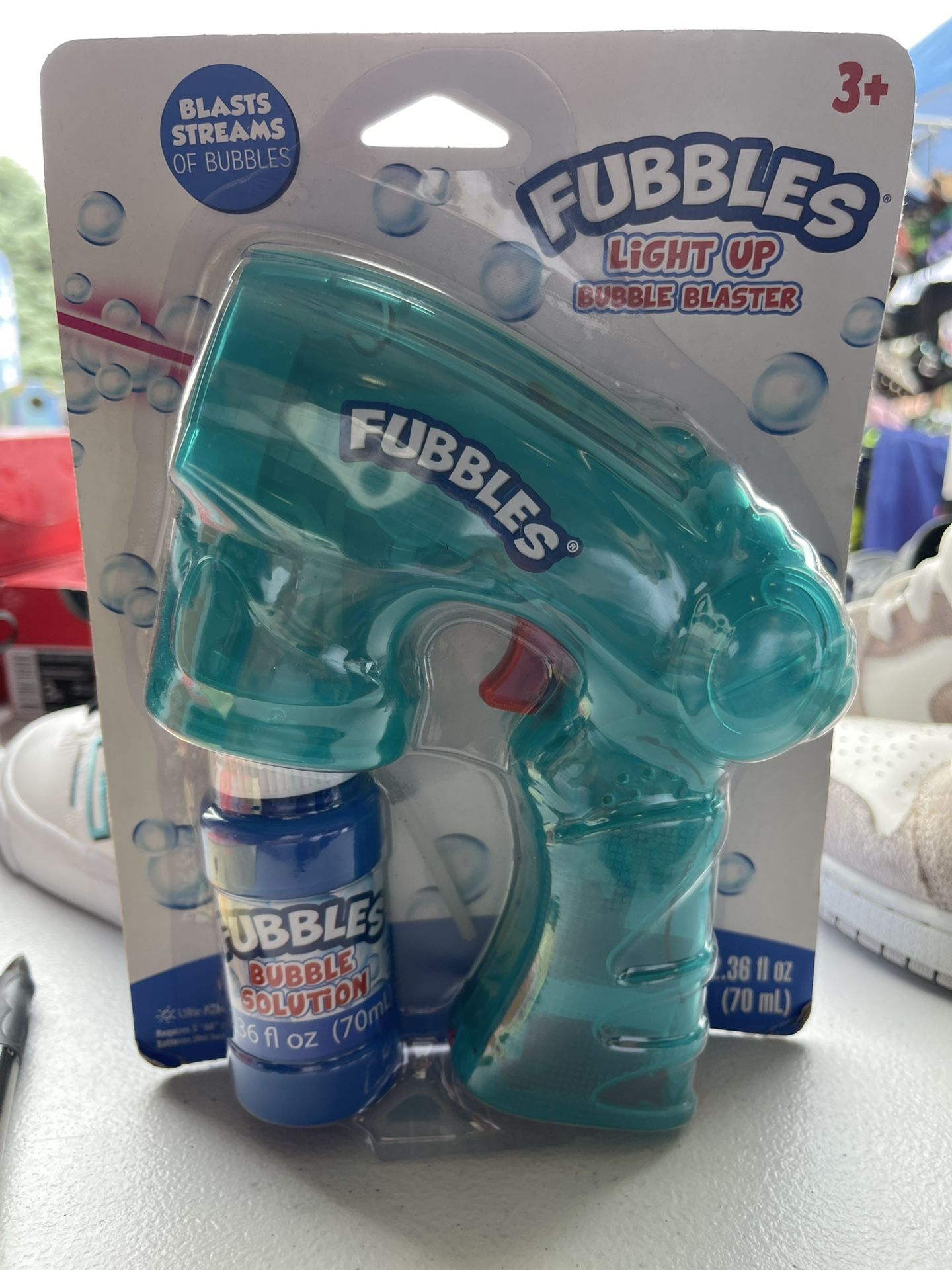 Fubbles Light Up Bubble Blaster