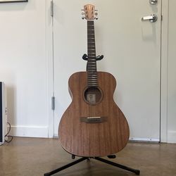 Teton STG103NT-OP Grand Concert Acoustic Guitar - All Mahogany