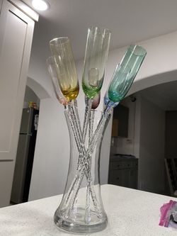 Champagne Glass Decoration