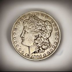 1884 Morgan Silver Dollar 