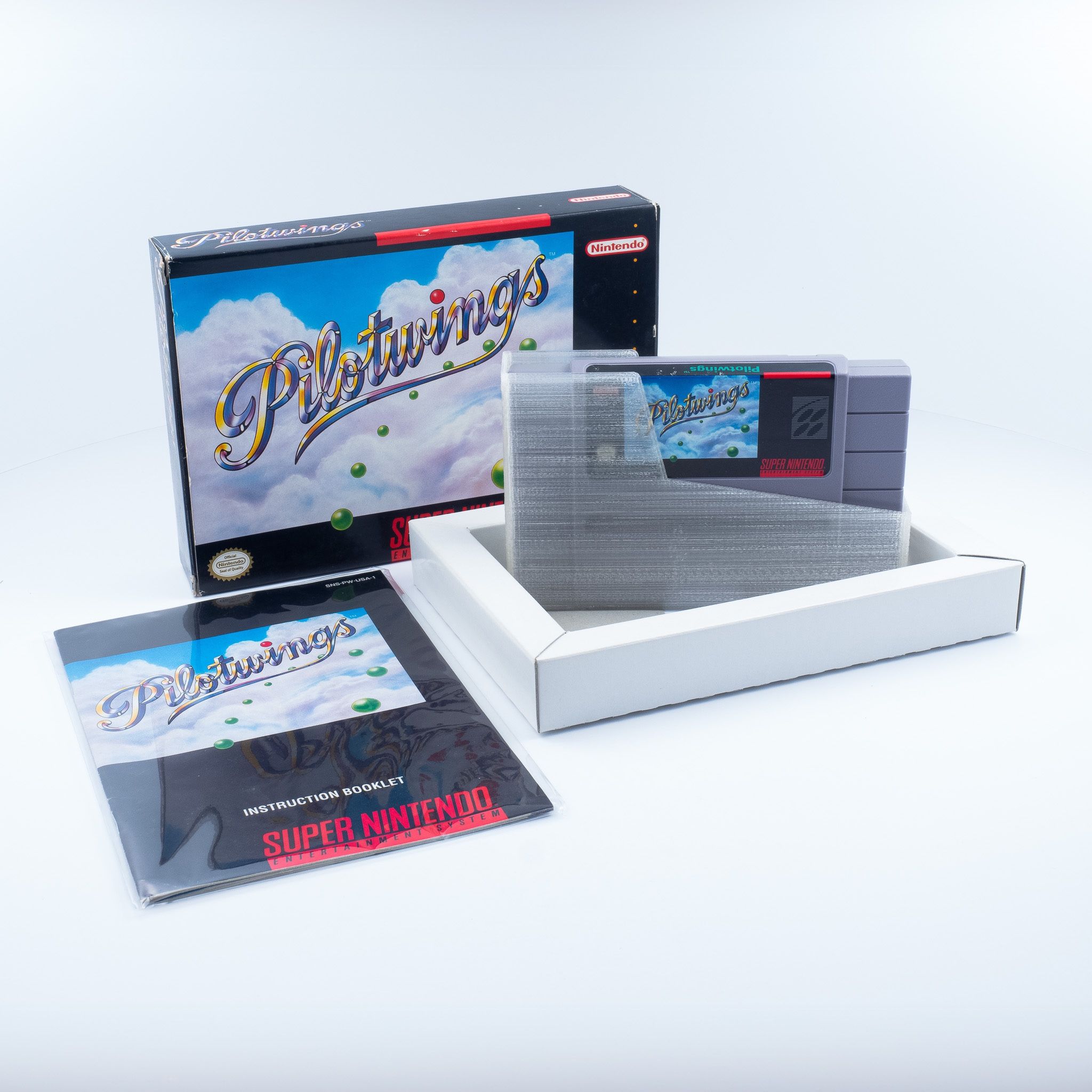 Pilotwings (CIB, Very Good) for Super Nintendo Entertainment System SNES CIB
