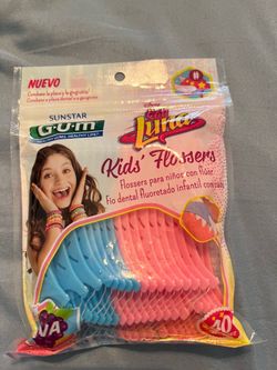 NEW! GUM Soy Luna Kids' Flossers 40-Pack