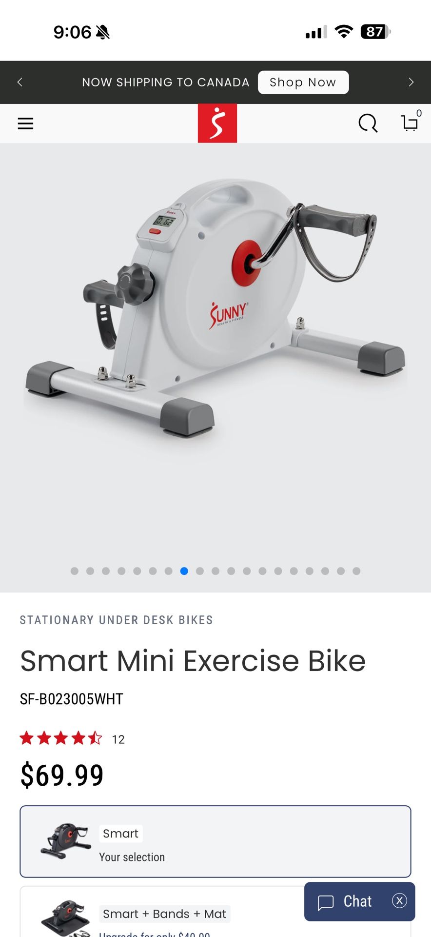 Smart Mini Exercise Bike