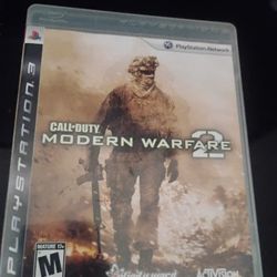 Ps3 Call Of Duty Modern Warfare 2 
