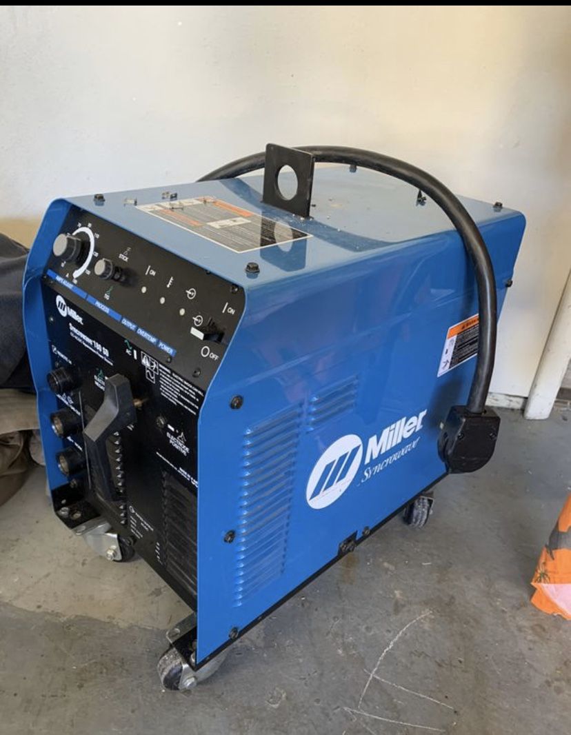 Brand new Miller Syncrowave 180 Sd stick/tig welder w 220 plug