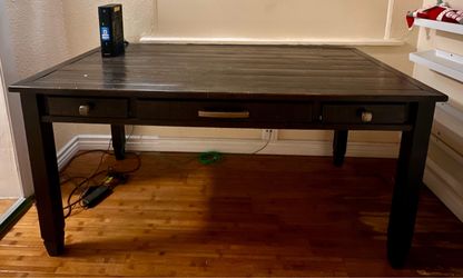 Wood desk