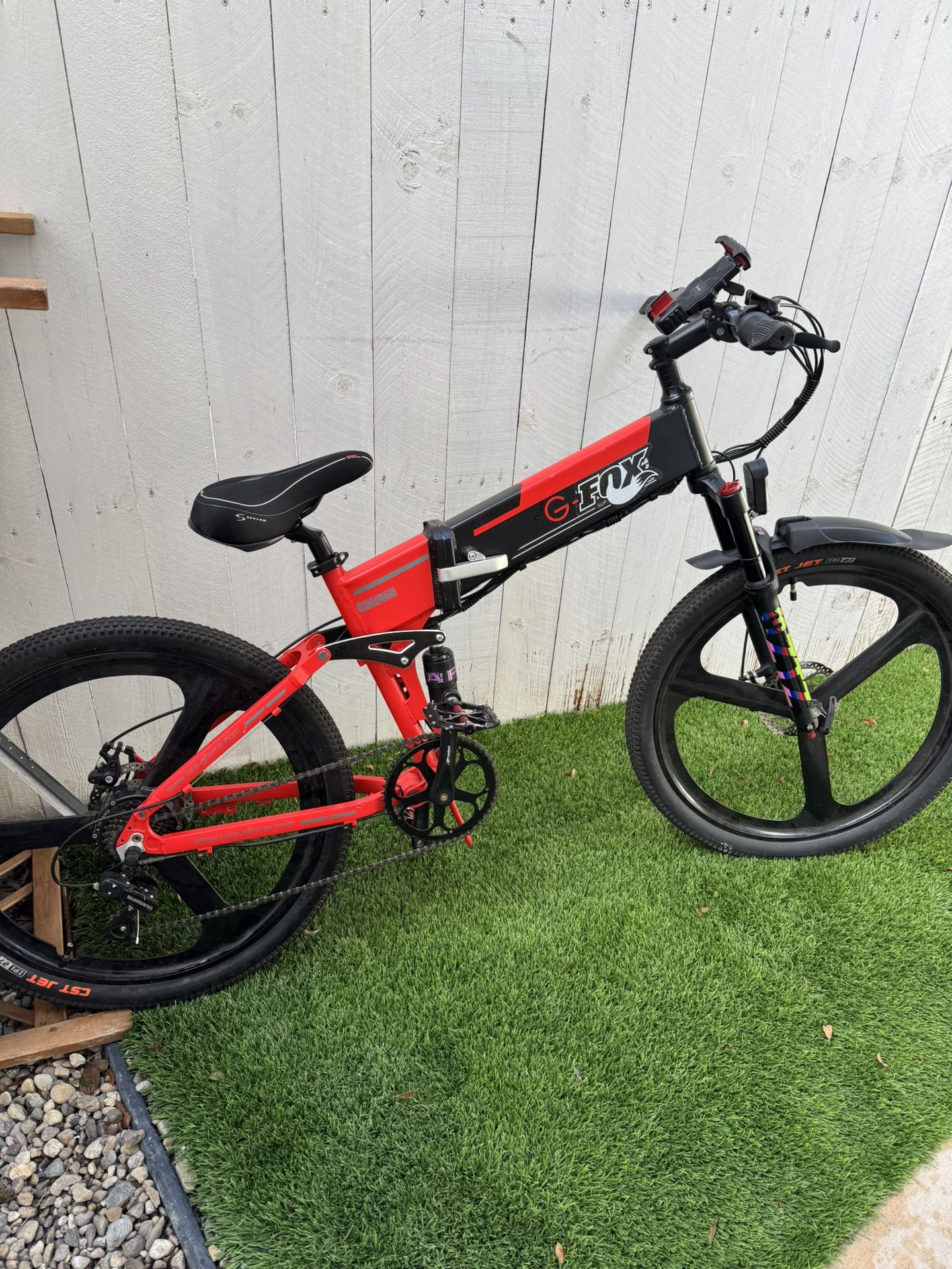 $$CUSTOM ELECTRIC$$⚡️  G-Force DOWN HILL MOUNTAIN BIKE 