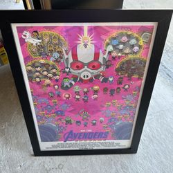 Avengers Endgame MARVEL Disney Artwork Framed 