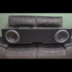  Sub Box 2019 And Up Silverado/sierra Crew Cab With Dual Jl Audio 10" W7s
