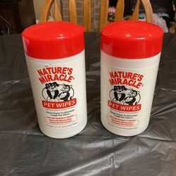 Natures Miracle Pet Wipes